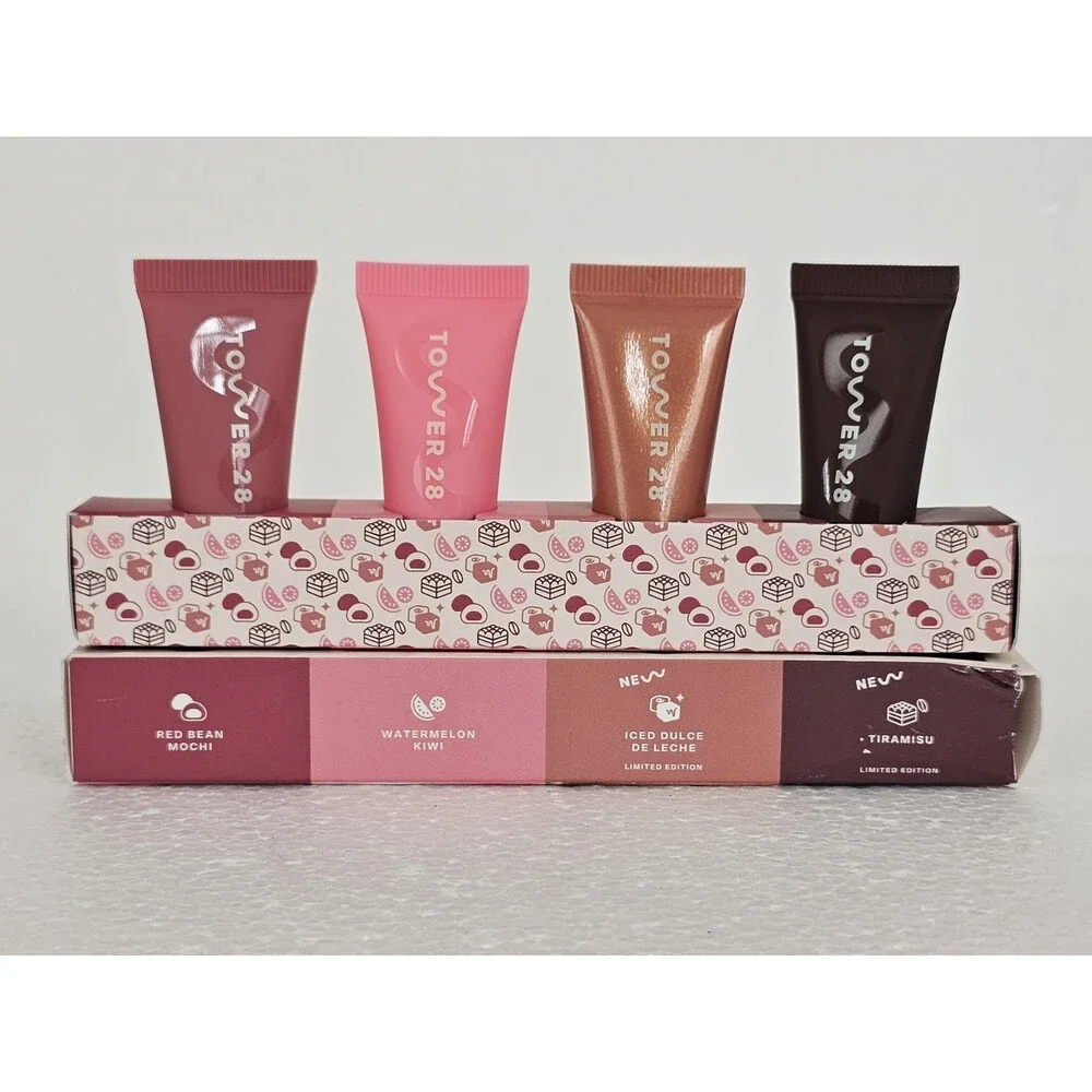 Tower 28 Lil Softies 2.0 Tinted LipSoftie 4pc Mini Set 2025 Ltd Ed ••BNIB••🎁